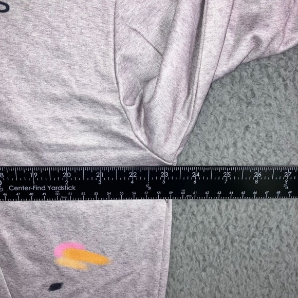 Graphic Hoodie Women Medium Grunge Skater Hip‎ Hop Long Sleeve Pullover - Picture 5 of 12